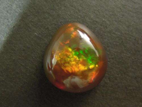 Certified Ethiopian Welo  Semi Crystal with Flashfire - 10.20ct.