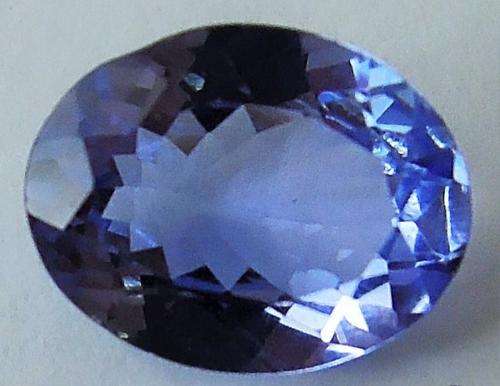 Certified Natural Blue Violet Tanzanite, 1.77 ct. (SI)