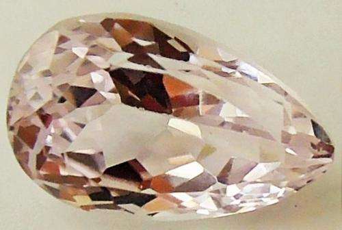 Certified Natural Pink Kunzite - I1, 7.83 ct.