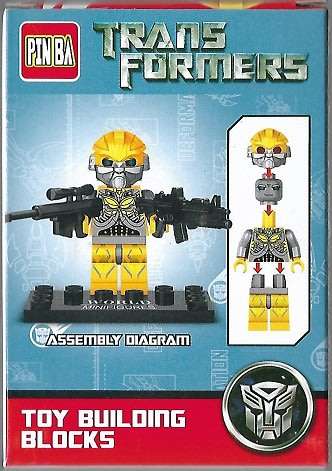 *PinBa Brand* Transformers Minifigure (Bumblebee)