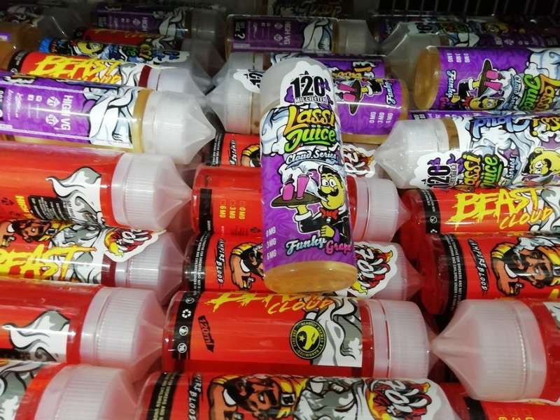 120ml Funky Grape OR Vampire Blood Vape Juice