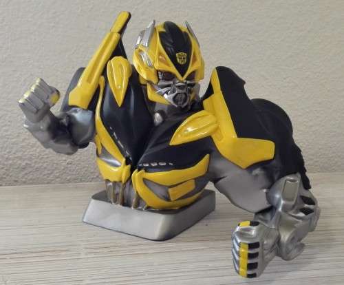 Transformers - Bumble Bee money bank bust.