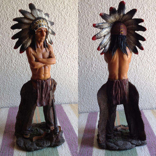 South American Indian Statue