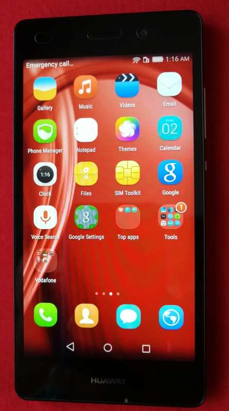 Huawei P8 Lite 16GB LTE - Black - Like a new ( Never Used)