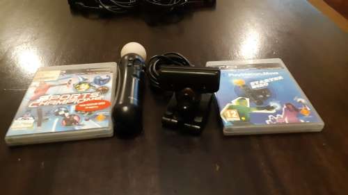 Motion controller, Move Camera & 2 games