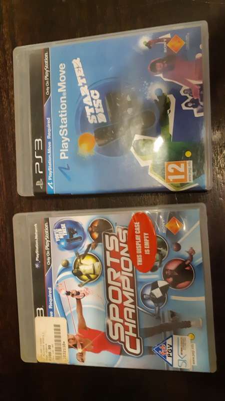 Motion controller, Move Camera & 2 games