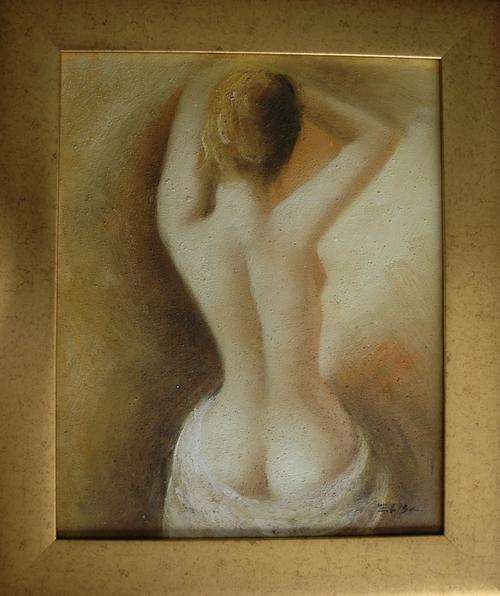 ORIGINAL OIL- ELIZA- FRAMED- BEAUTIFUL!!!!