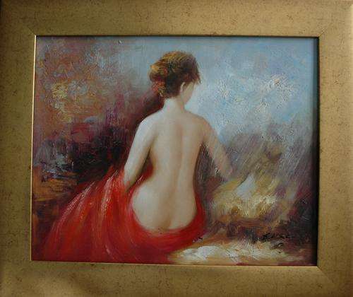 ORIGINAL OIL- ELIZA- FRAMED- BEAUTIFUL!!!!