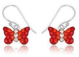 ***SWEET SWAROVSKI EARRINGS - 925 STERLING SILVER