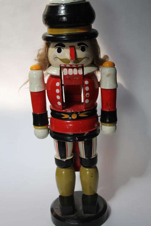 Wooden hand painted Nutcracker