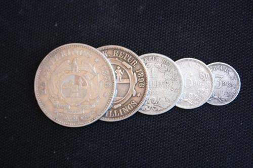 *** Full Set of 1896 ZAR Coins ***