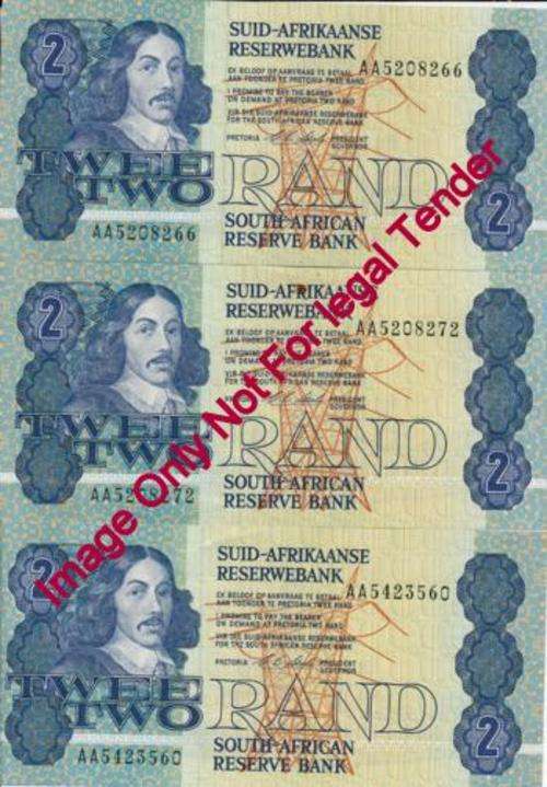 X3  First Issue CL Stals R2- Not In Sequence - Bid Per Note One Bidder Takes All