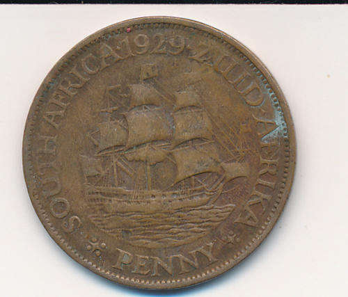 A 1929 King George V  Penny