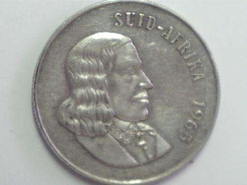 Afrikaans***Rare***Afrikaans***Rare*** 1965 Silver One Rand Coin***