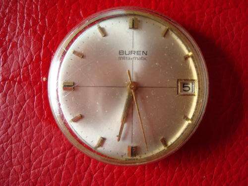 A Buren Intra- Matic Watch Face