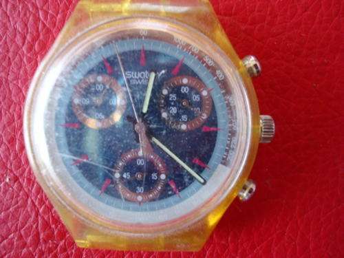 A Swatch Watch Face