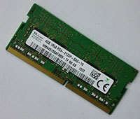 SKHYNIX/SAMSUNG/TRANSCEND 4GB 1Rx8 PC4 2133P LAPTOP RAM