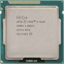 INTEL CORE i3-3220, 3.30GHZ LGA 1155 SOCKET, 1 x DESKTOP PROCESSOR