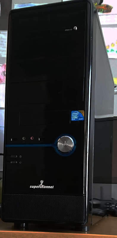STYLISH DESKTOP PC CORE 2 QUAD 8300e, 2.50GHz, 4GB RAM, 250GB HD, NVIDIA GRAPHICS , DVD, WIN 7 PRO