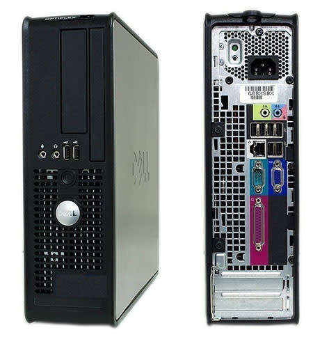 DELL OPTIPLEX 380 SFF DC 3.2GHz, 2GB RAM, 250GB HD, LIC WIN 7 PRO, ETC