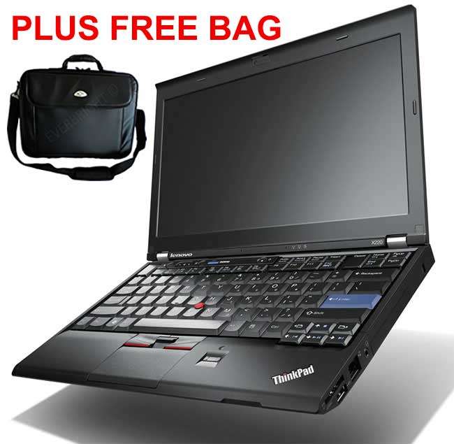 [BARGAIN] LENOVO THINKPAD X220  + FREE BAG, i5 ,320GB HD, 6GB RAM, BUILTIN 3G, WIN 7 PRO
