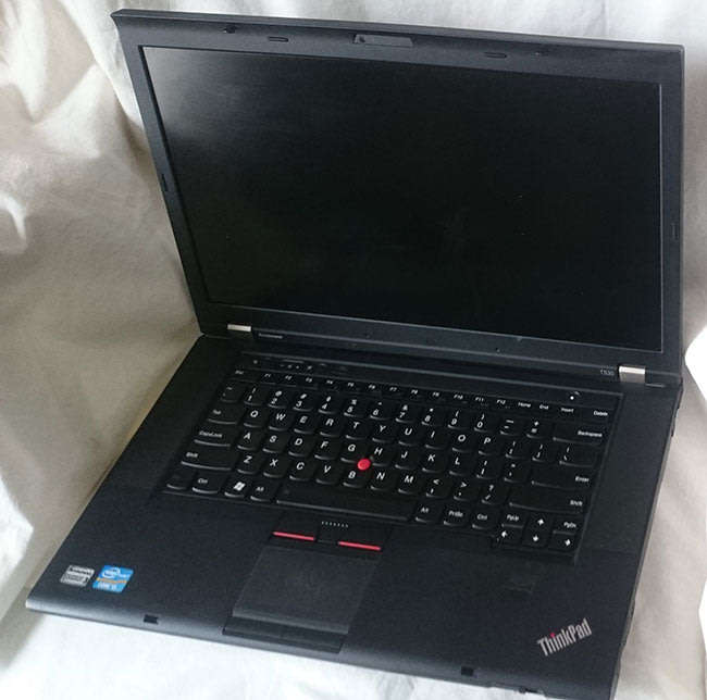 BARGAIN - LENOVO THINKPAD T530 15.6" CORE i5, 320GB HD, 8GB RAM, WIN7 PRO, DVD-RW, NIGHT LIGHT ETC