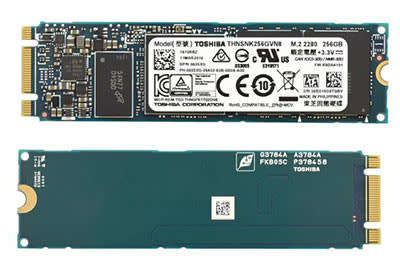 [BARGAIN] TOSHIBA SSD M.2 2280 256GB, 3.3V SOLID STATE HARD DRIVE - LIKE NEW