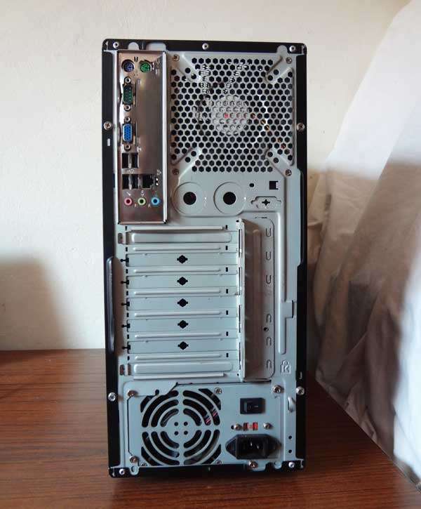 STYLISH DESKTOP PC INTEL CELERON E3400, 2GB RAM, 160GB HD,  DVD DRIVE, WIN 7 PRO, USB ETC