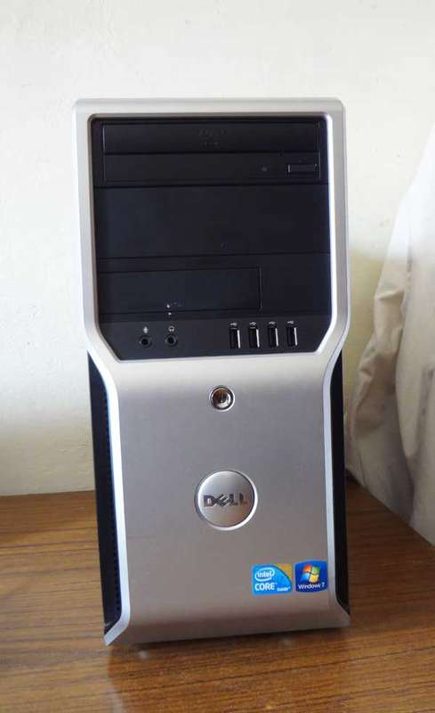 DELL PRECISION T1500 DESKTOP PC, CORE i7, 8GB RAM, 500GB HD, ATI RADEON GRAPHICS, WIN 7 PRO