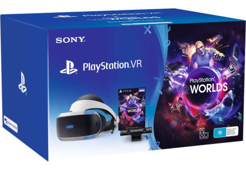 [BARGAIN] PLAYSTATION VR HEADSET VERSION 2 + CAMERA V2+  VR WORLD FOR PS4 CONSOLES (BRAND NEW)