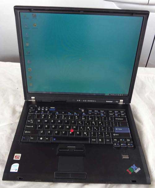 LENOVO T60, 14` Geniun Intel T250 , 80GB HD, 1GB RAM, WIN XP, DVDRW, MCR, ETC
