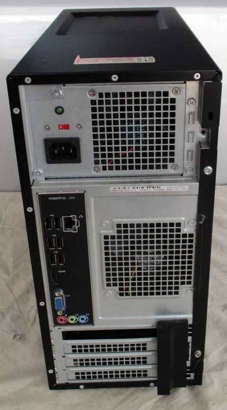 DELL VOSTRO 260 DESKTOP PC, INTEL PENTIUM G630, 4GB RAM, 500GB HD, DVD RW, WIN 10 PRO