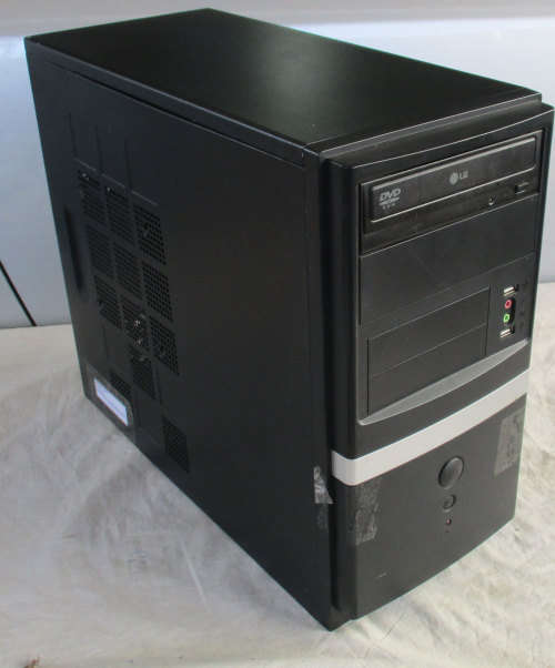 desktop  pc + LCD, Intel core 2 duo , 2gb ram, 250gb hd, vga, dvd, win 10 pro, etc