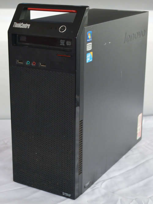lenovo a70, desktop pc, Intel core 2 dual cpu e7500, 6gb ram, 500gb hd, vga, dvd, win 11 pro, etc