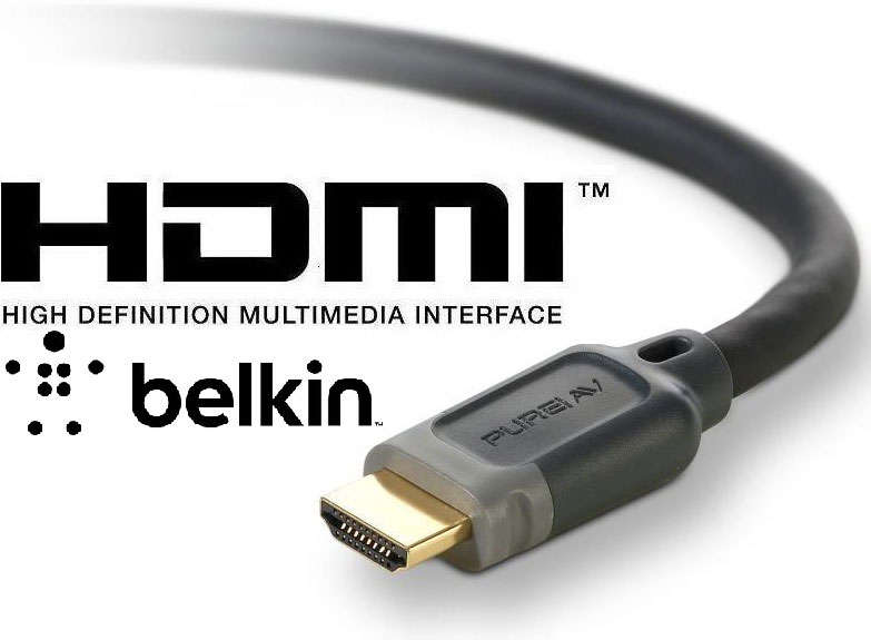 Belkin Pure AV Series 24k Gold Plated HDMI to HDMI Cable *1.8 METER* (Brand New)
