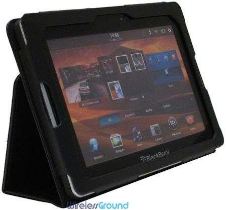 BLACKBERRY PLAYBOOK TABLET PU LEATHER FOLIO / CASE (BRAND NEW)