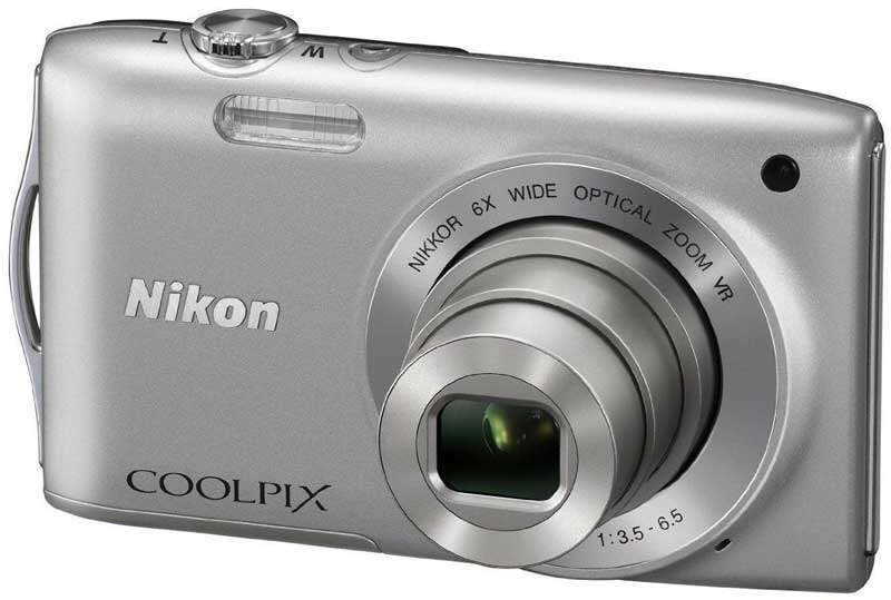 NIKON COOLPIX S3300 16 MP DIGITAL CAMERA 6x NIKKOR ZOOM 2." LCD, HD, RECHARGABLE BATTERY (NEW)
