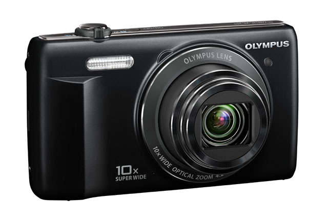 OLYMPUS VR340 16MP DIGITAL CAMERA, 10x ZOOM, HD MOVIE, RECHARGEABLE BATTERY ETC (BRAND NEW)
