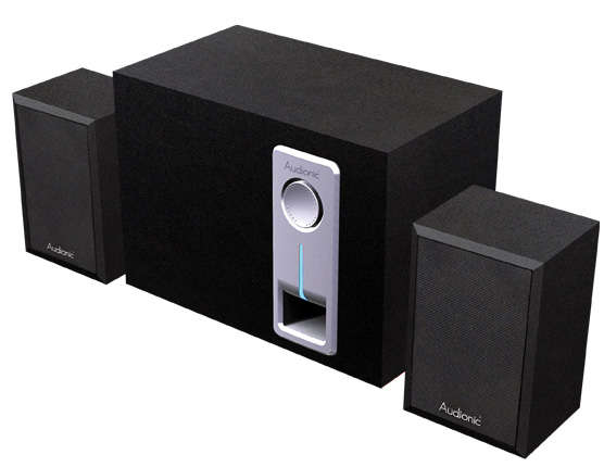 AUDIONIC *CHAMPION 6* 840W PMPO 2.1 CHANNEL SPEAKERS WITH SUB WOOFER (BRAND NEW)