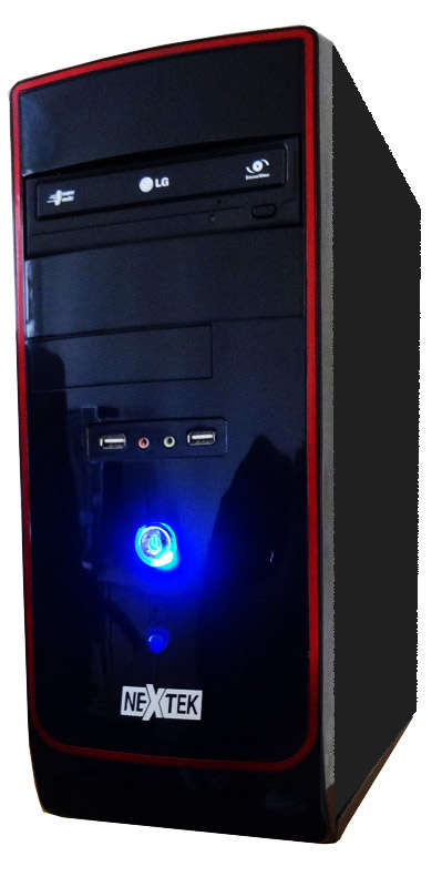 DESKTOP PC CORE 2 QUAD, 4GB RAM, 160GB HD, DVD WRITER ETC