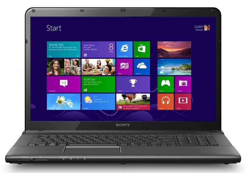 SONY VAIO "E-SERIES" 2.4GHz, 4GB RAM, 320GB HDD, WIN 8 SL 64BIT, HDMI, BLUETOOTH ETC