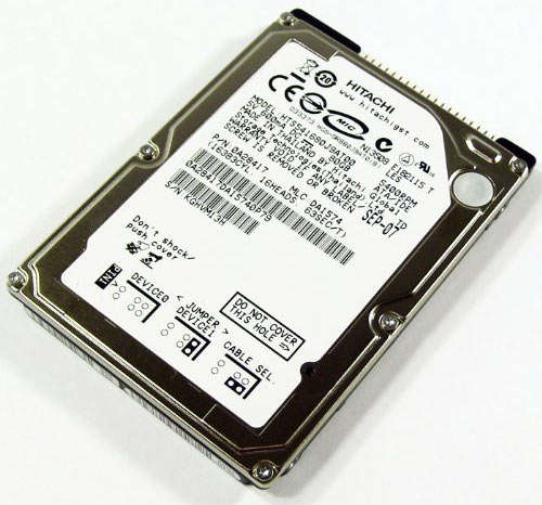 HARD TO FIND - HITACHI {{80GB}} 2.5" IDE HARD DISK