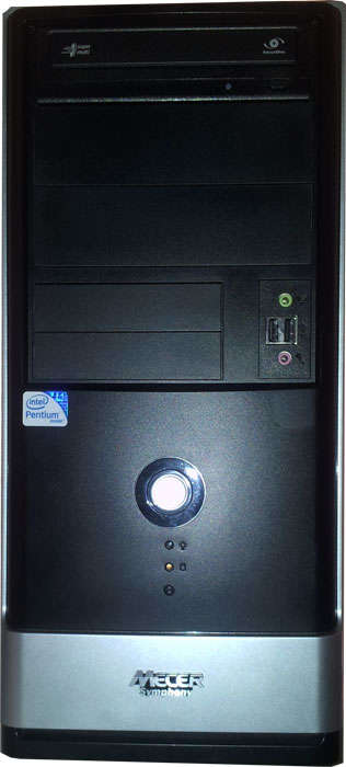 MECER SYMPHONY DESKTOP PC DUAL CORE 2.60GHz, 2GB RAM, 250GB HD, DVDR-W, LIC VISTA BUS ETC