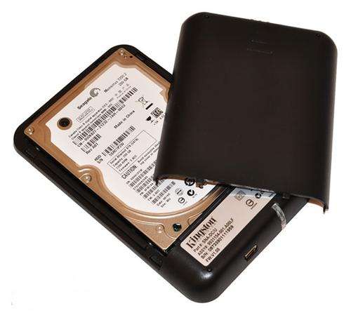 NEW KINGSTON 2.5 SATA TO USB EXTERNAL HARD DRIVE CADDY HDD CASE ENCLOSURE AND USB CABLE