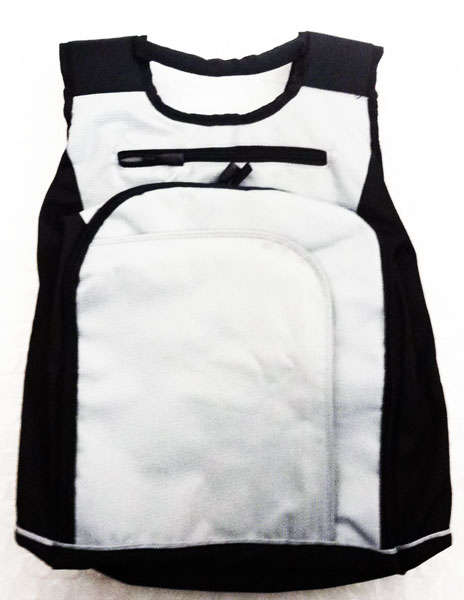 BACKPACK LAPTOP/ NOTEBOOK BAG 15.6"  GREY + BLACK COLOR