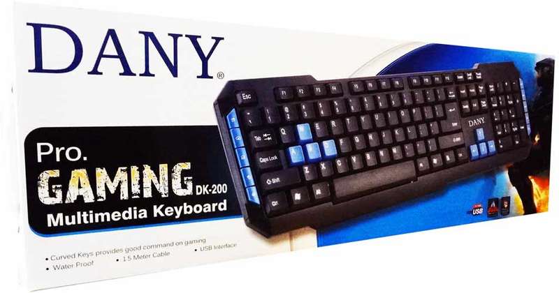DANY DK-200 PRO-GAMING KEYBOARD