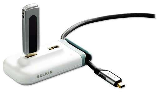 BELKIN 4 PORTS USB HUB PLUS