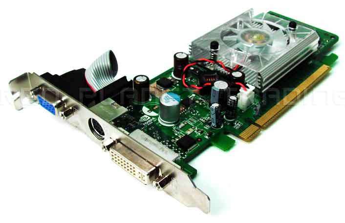GENUINE DELL NVIDIA GEFORCE  8300 GS PCI-E x16 128MB VIDEO GRAPHICS CARD