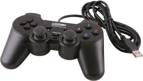 USB DUAL SHOCK GAME PAD FOR PC (BRAND NEW)