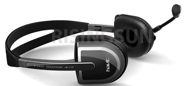 HAVIT HEADPHONES WITH MIC FOR SKYPE, LISTENING MUSIC ETC (BRAND NEW)